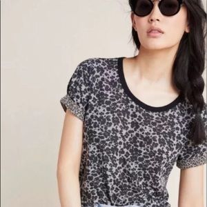 Anthropologie | t.la Sydney Ringer Floral Tee NWOT